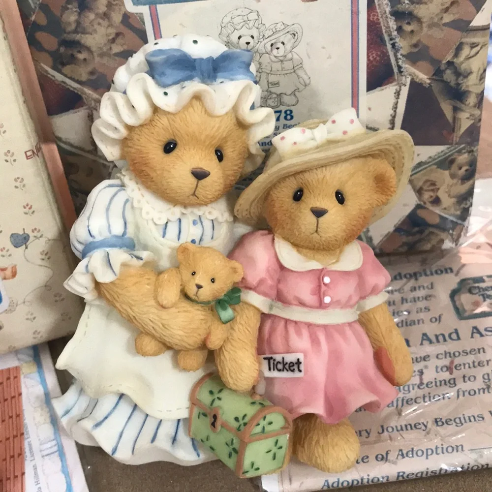Cherished Teddies four larger